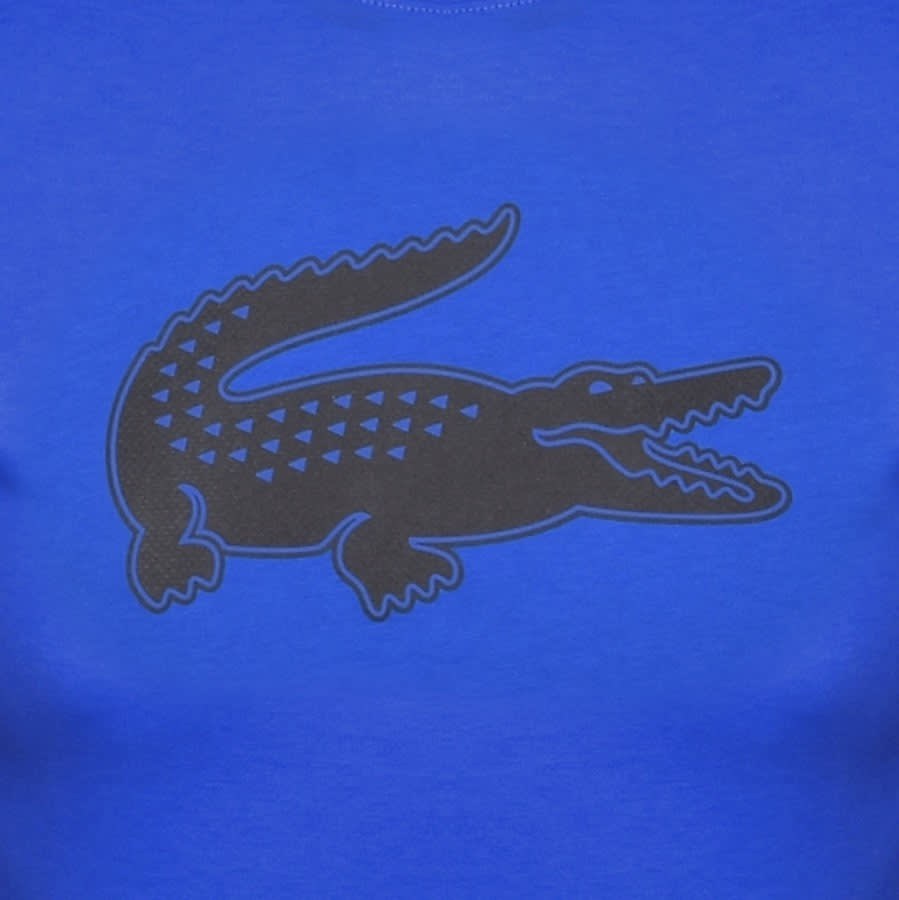 Alternative Image for ProductLacoste Sport Crew Neck T Shirt Blue3